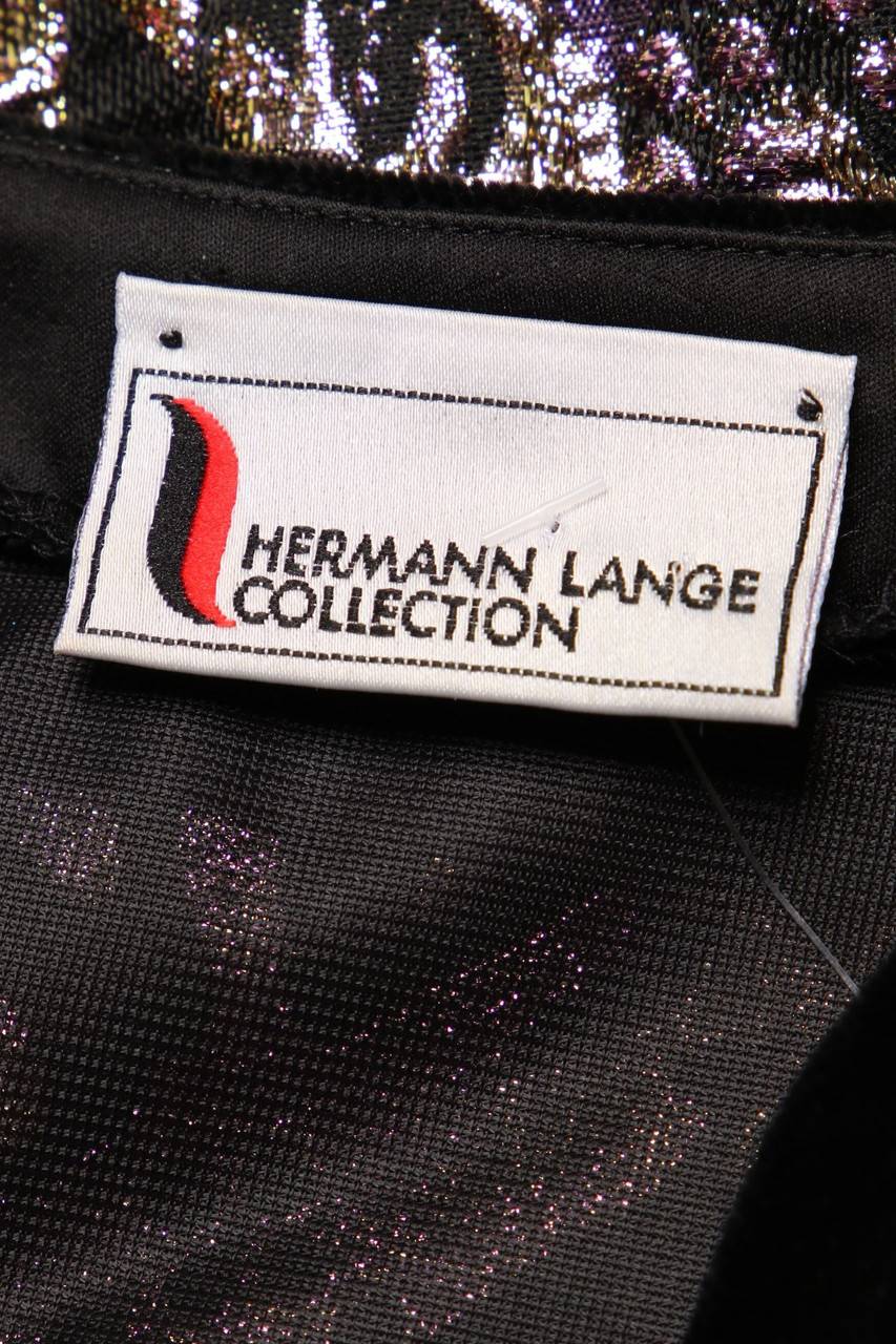 Carou HERMANN LANGE COLLECTION Jacke mit Metallic-Effekt mit Schmuck-Knöpfen Valentinstagsangebot