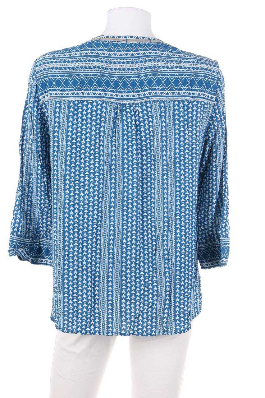 Carou CECIL Bluse mit geometrischem Muster aus Viskose Riesige Ersparnisse