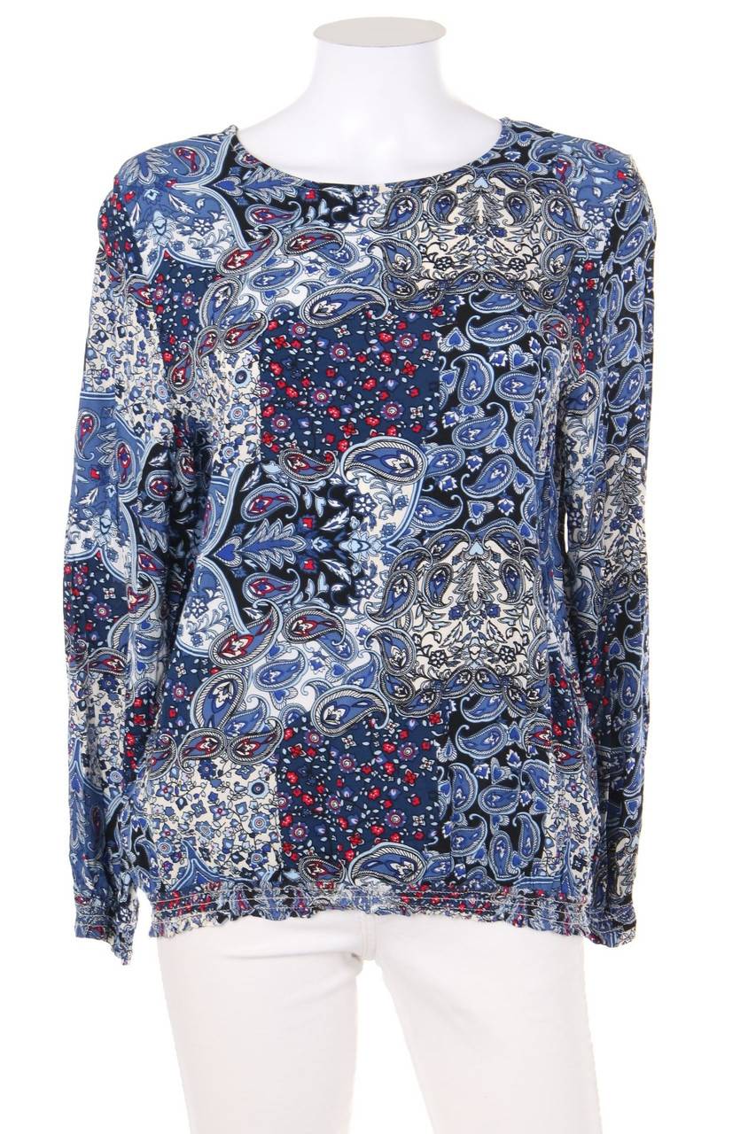 Carou Ohne Label Bluse mit Paisley-Print aus Viskose VIP-Rabatte