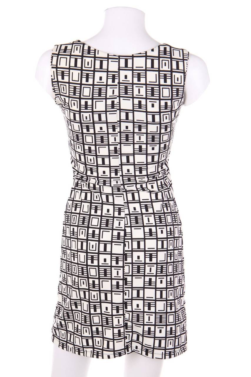 Carou Ohne Label Kleid mit geometrischem Muster Super Sparpreis