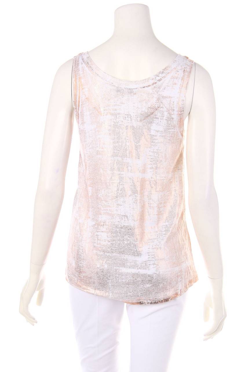 Carou sandro Top mit Metallic-Effekt Kostenlose Rückgabe