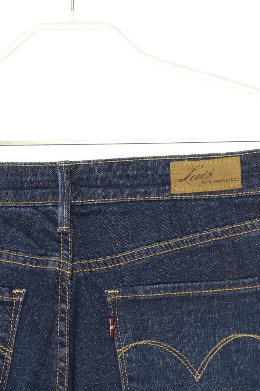 Carou LEVI´S Used Look Straight Cut Jeans mit Logo-Patch Bis zu 65% Rabatt