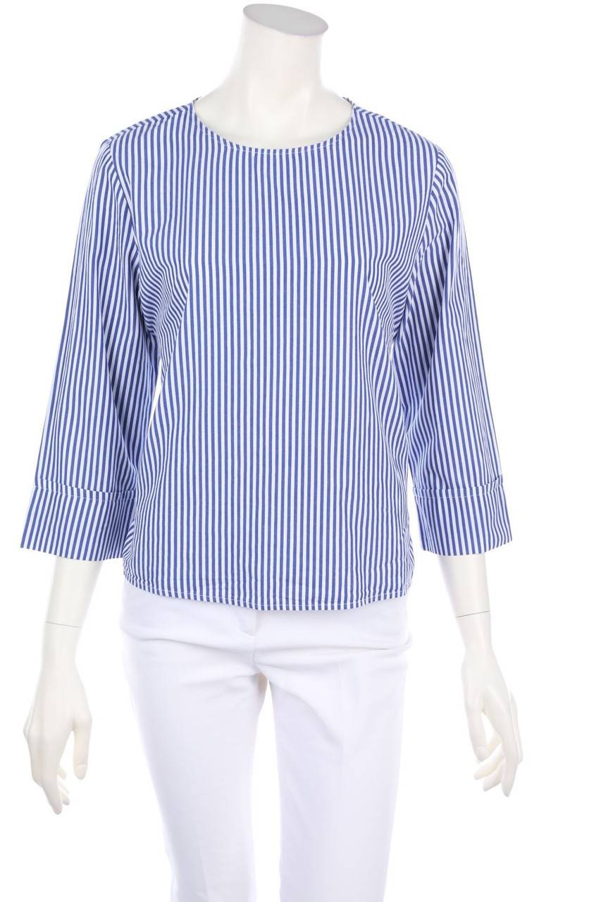Carou OPUS Streifen-Bluse mit 3/4-Ärmel Begrenzt auf 3 Tage