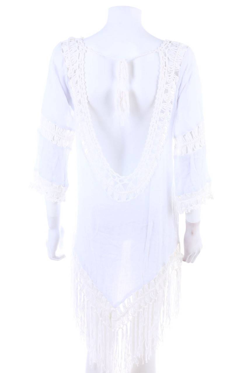 Carou Ohne Label Tunika-Bluse mit Fransen Online