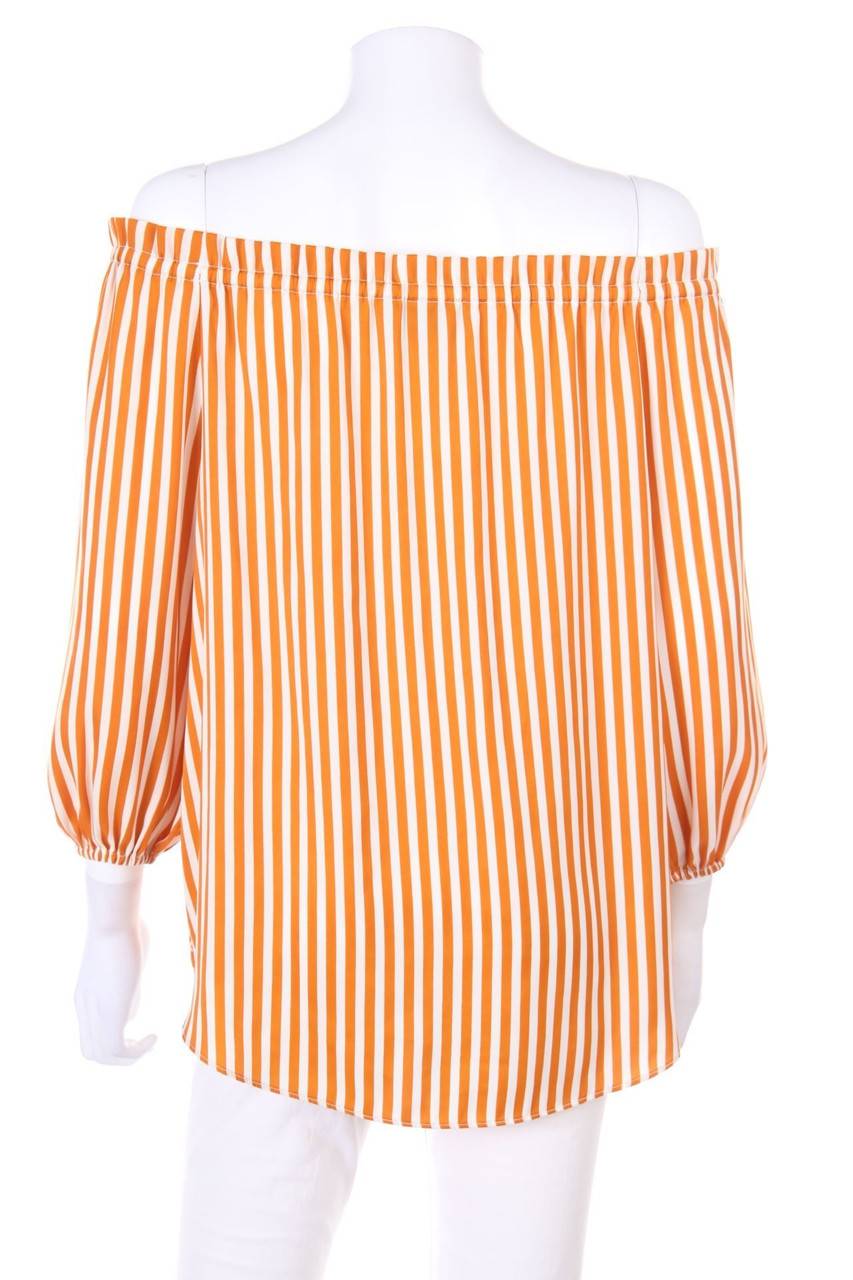 Carou H&M Carmen-Bluse aus Satin Meist gekauft