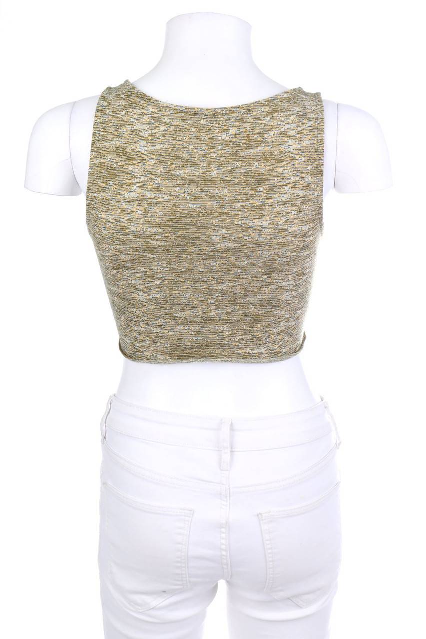 Carou PULL&BEAR Crop-Top zum Knoten Kostenloser Versand