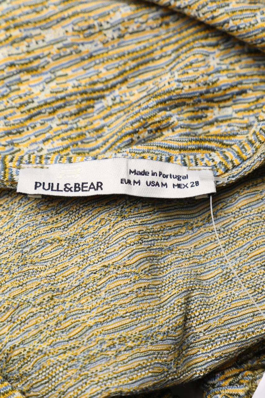 Carou PULL&BEAR Crop-Top zum Knoten Kostenloser Versand