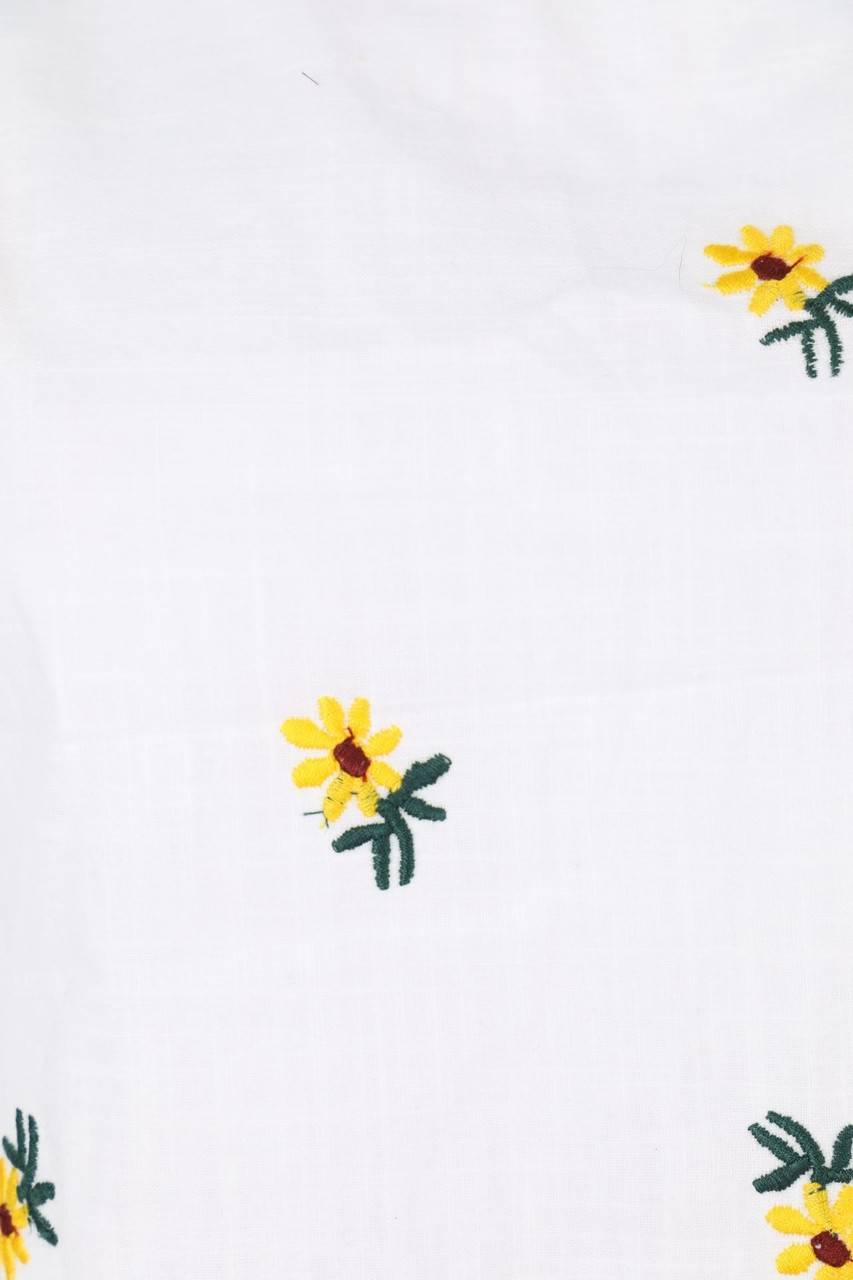 Carou SHEIN Crop-Top mit Stickereien Flash Sale