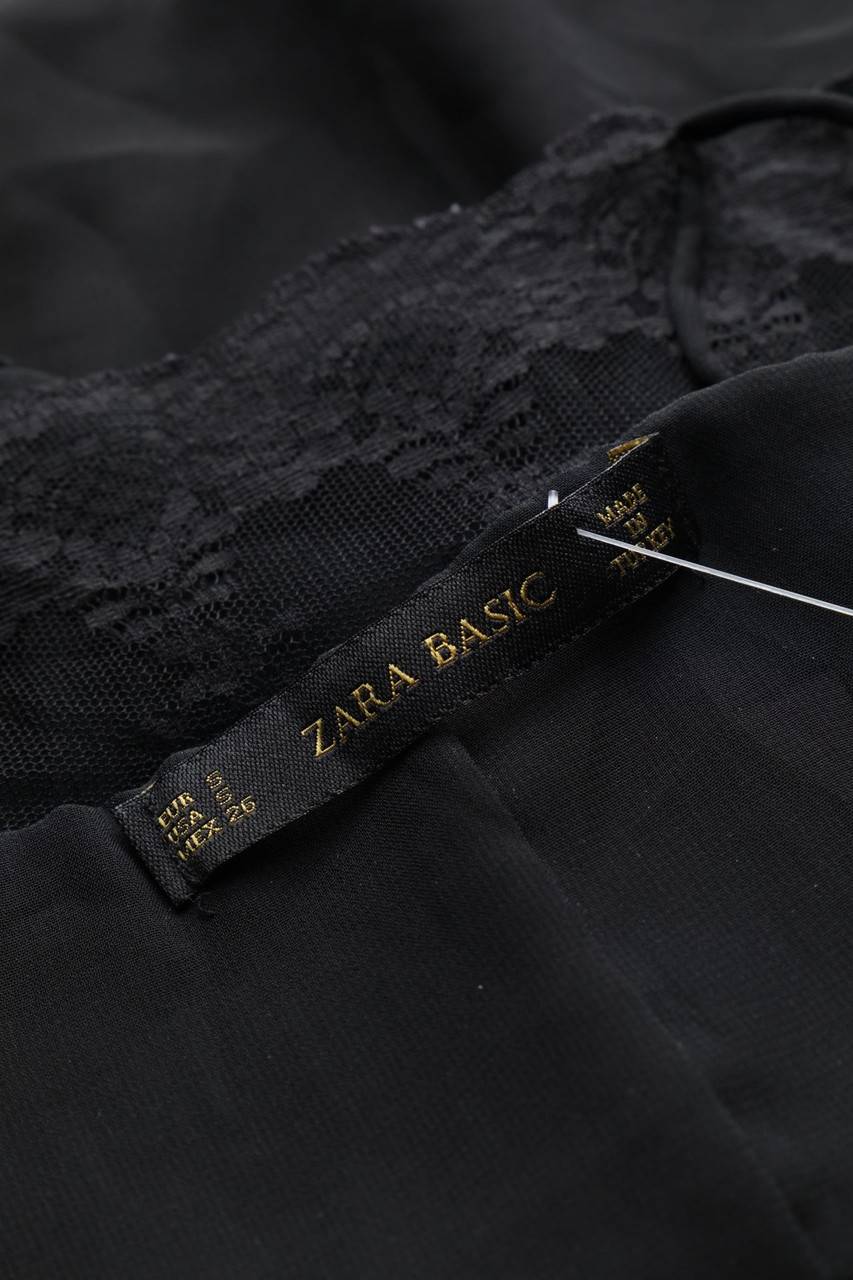 Carou ZARA Plissee-Blusentop mit Spitze Muttertagsangebot