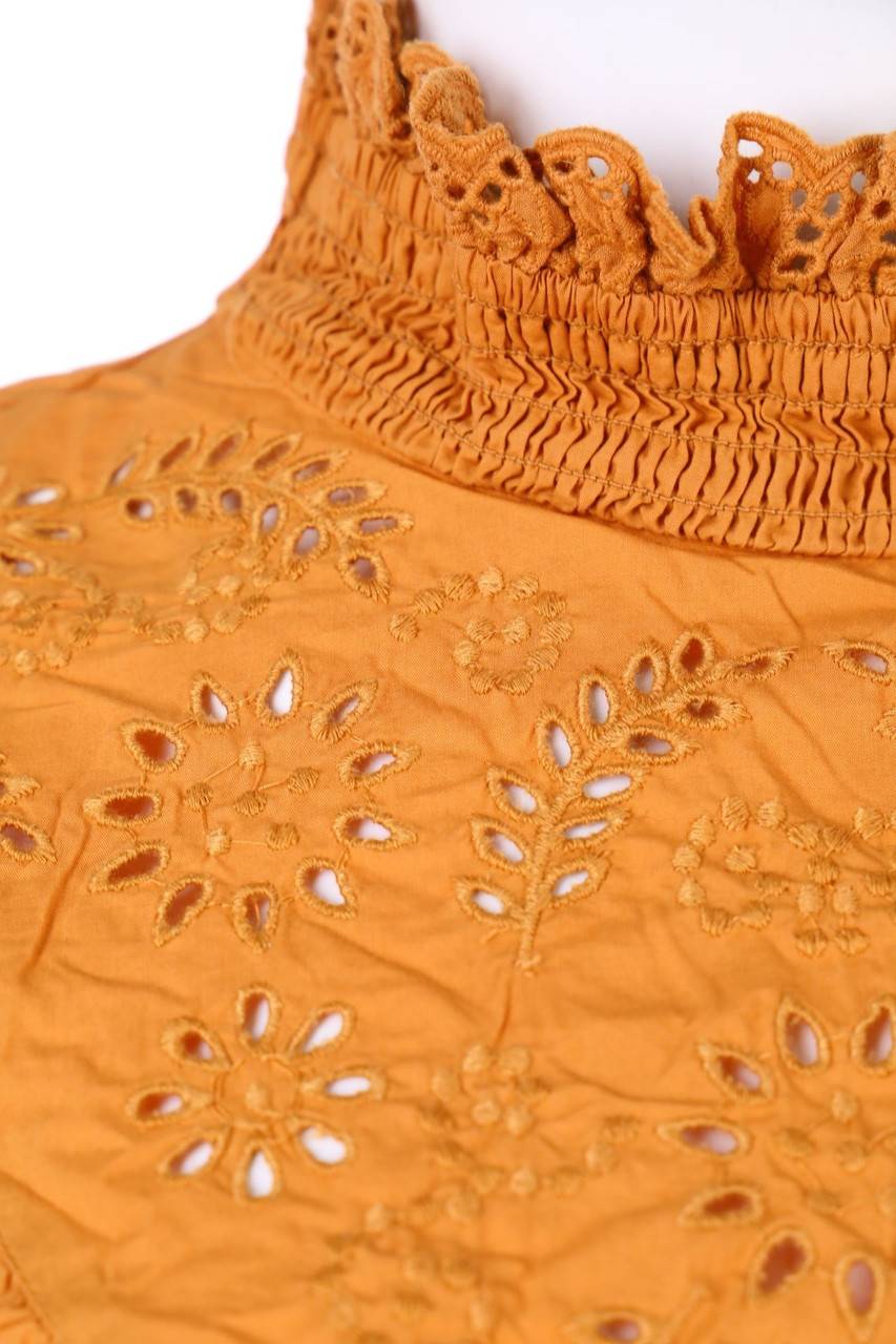Carou H&M Boho-Bluse mit Lochspitze Vatertagsangebot