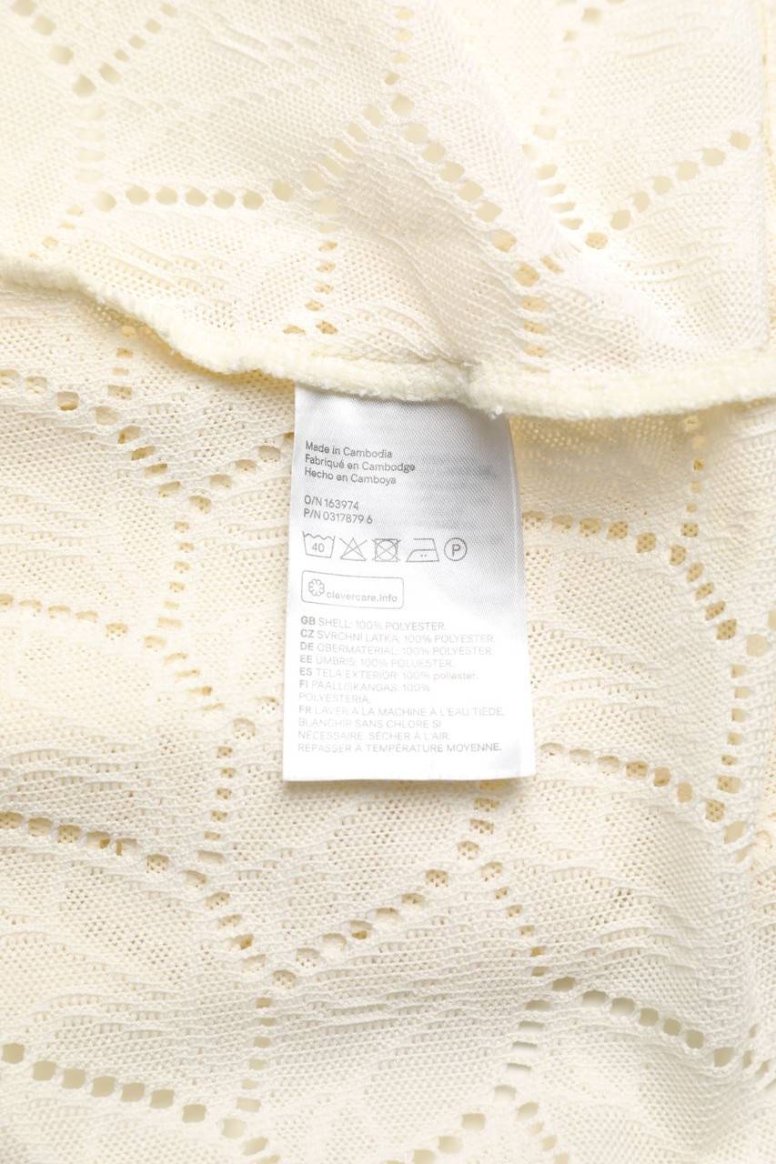 Carou H&M Oversize-Cardigan aus Lochstrick mit Muster Zeitlich begrenztes Angebot