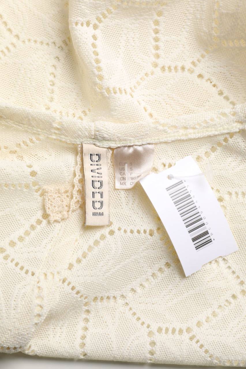 Carou H&M Oversize-Cardigan aus Lochstrick mit Muster Zeitlich begrenztes Angebot