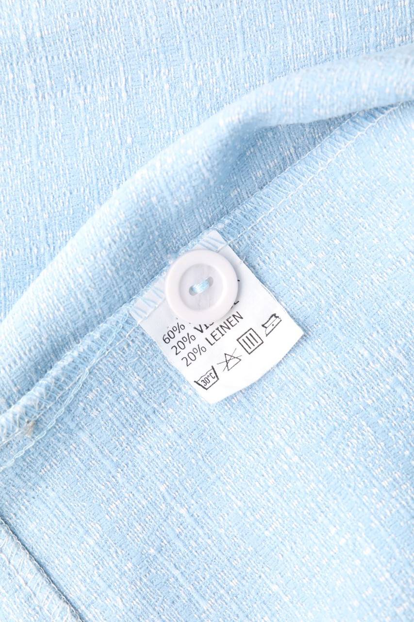 Carou VINTAGE Bluse mit Leinen Räumungsverkauf