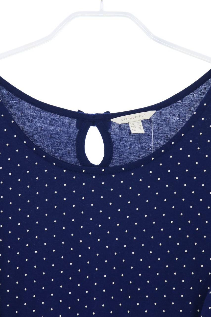 Carou SPRINGFIELD Longsleeve-Shirt mit Polka Dots Bis zu 55% Rabatt