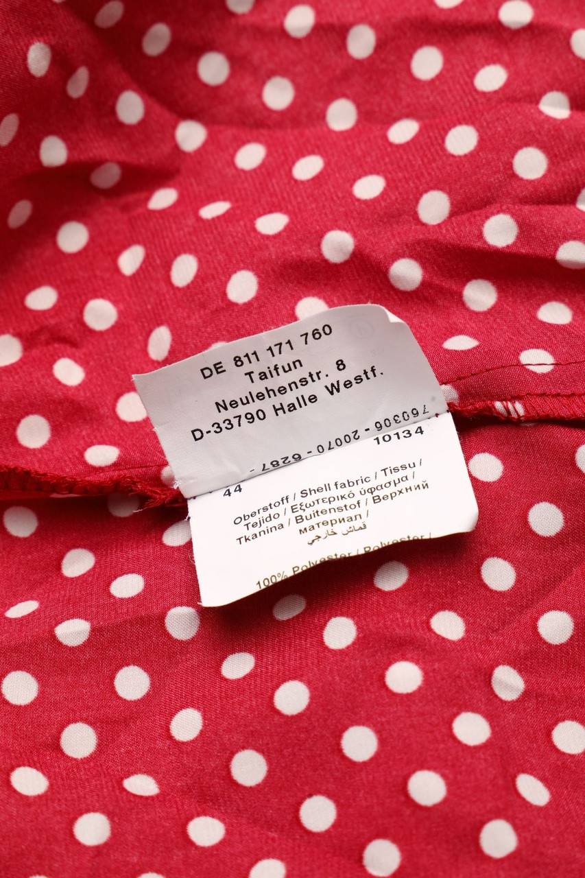 Carou TAIFUN Kurzarm-Bluse mit Polka Dots Fabrikladen