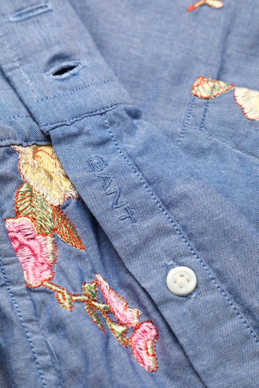 Carou GANT Hemd-Bluse mit Stickereien Im Verkauf