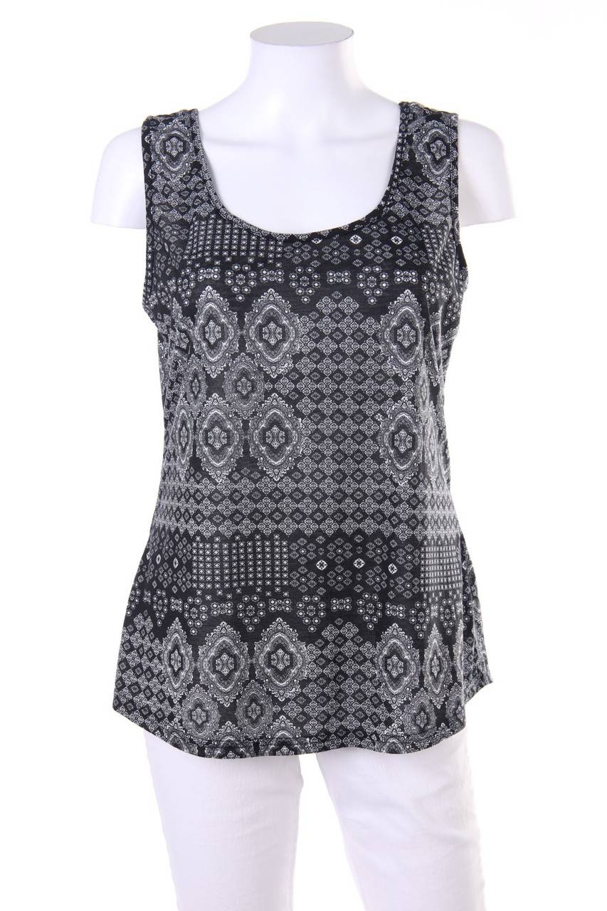 Carou Ohne Label Top mit floralem Muster Sonderangebot