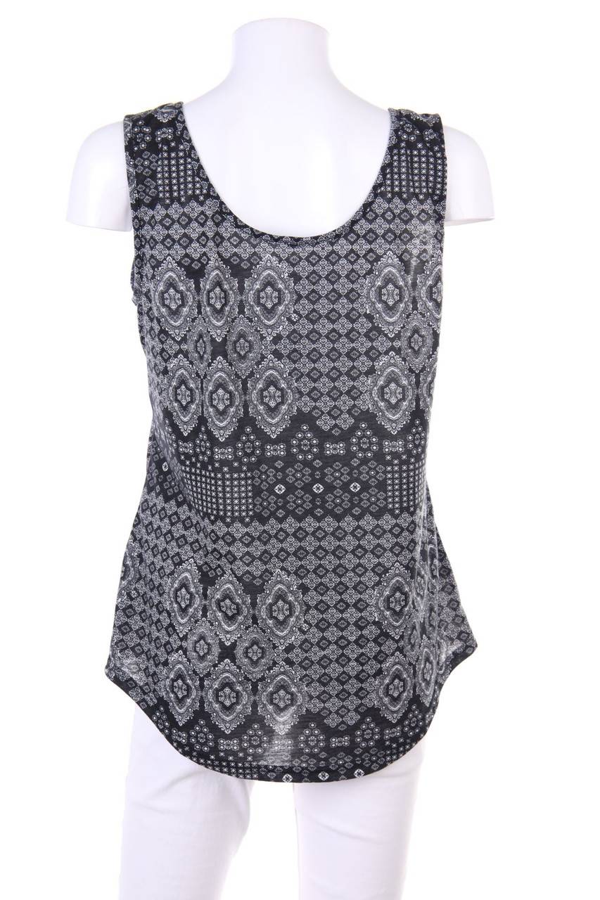 Carou Ohne Label Top mit floralem Muster Sonderangebot