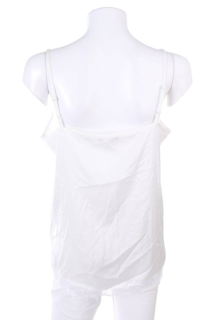 Carou TOM TAILOR Denim Top mit Spitze Valentinstagsangebot