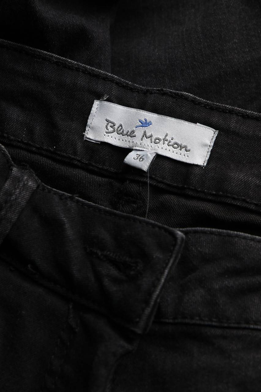 Carou blue motion Dark Denim Skinny-Jeans mit Logo-Knöpfen Online Outlet