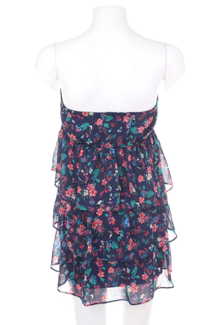 Carou AMISU Volants-Party-Kleid mit Blumen-Print Super Sparpreis