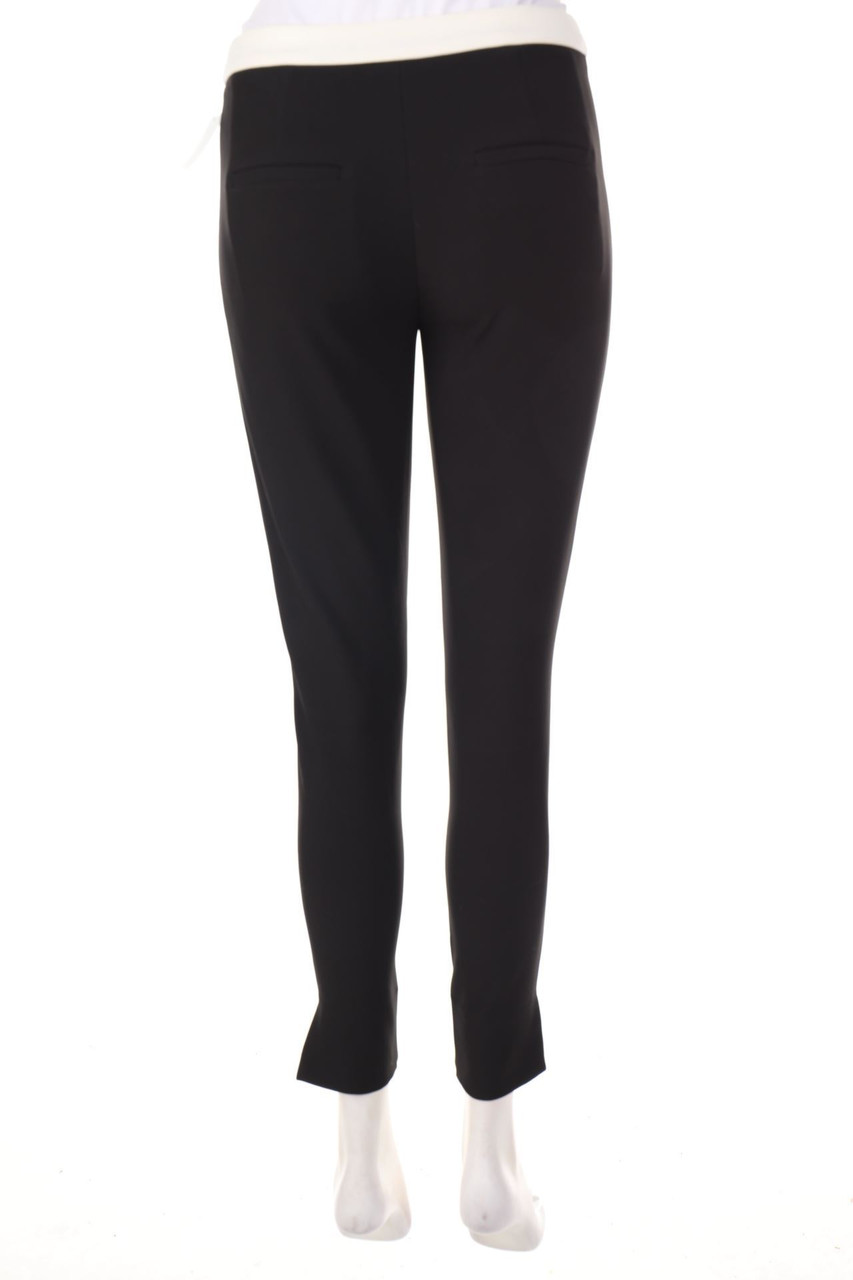 Carou Ohne Label Two Tone-Skinny-Hose mit Schlitz Letzte 2 Tage