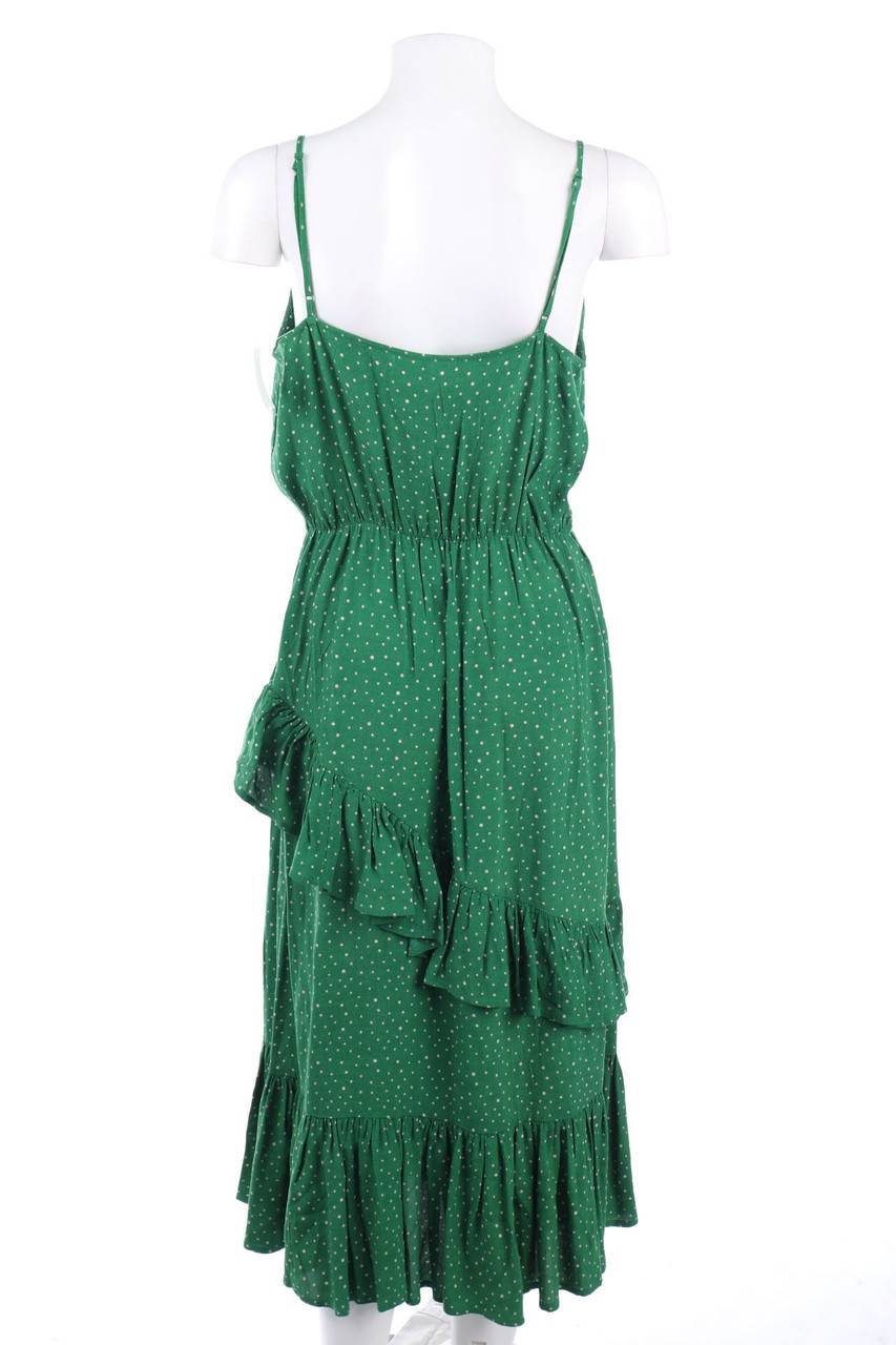 Carou JUST FEMALE Maxi-Kleid in Wickel-Optik mit Punkten Vierteljährliche Förderung