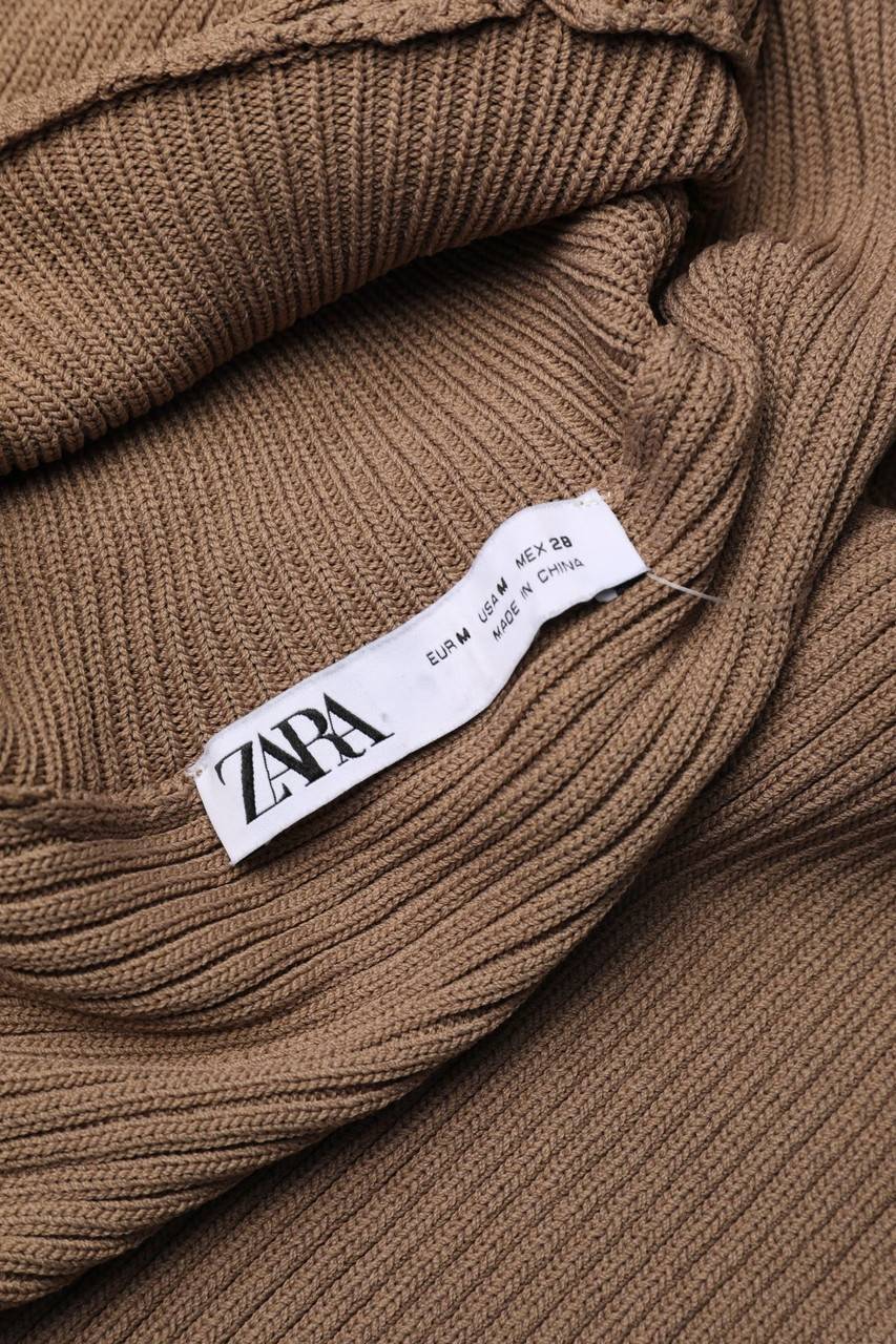 Carou ZARA Cropped-Strick-Pullover Nur noch ein Tag übrig