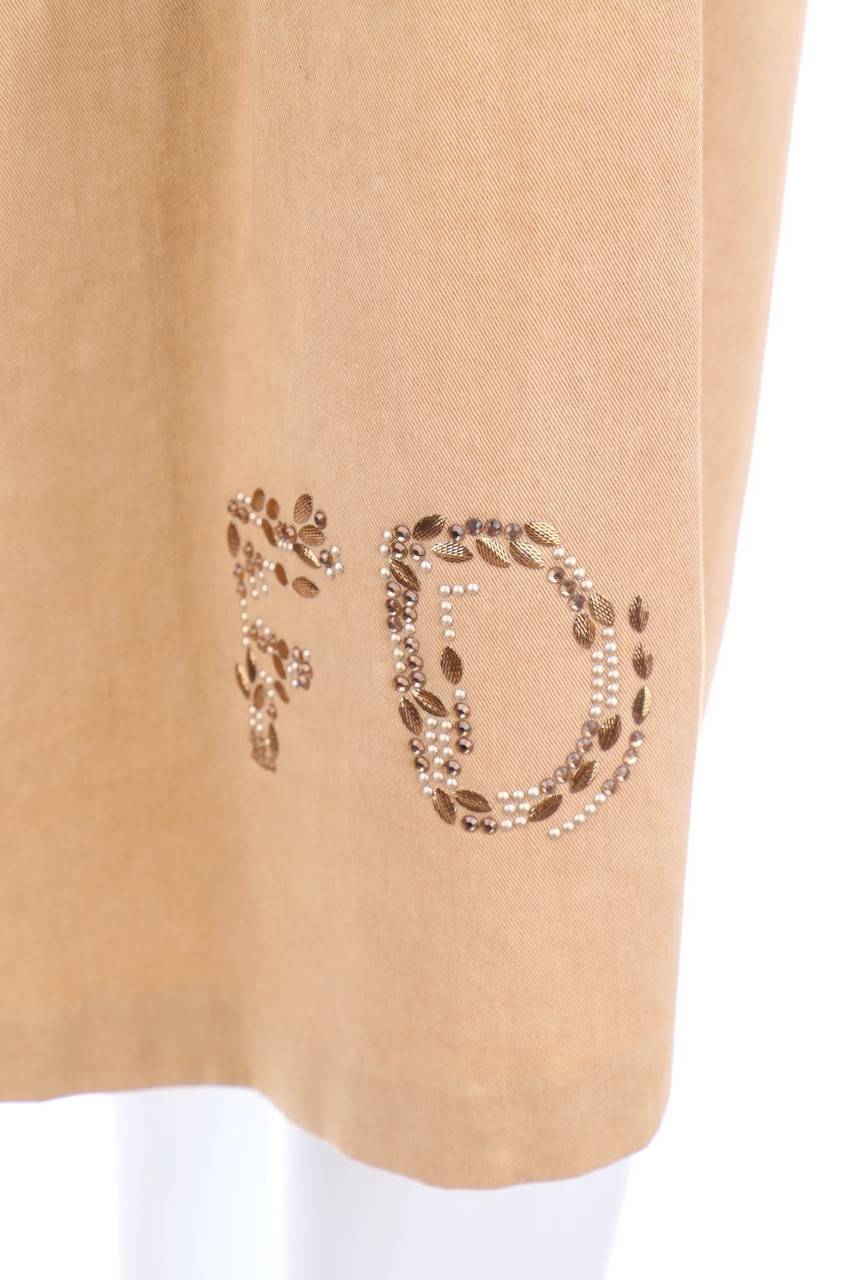 Carou Foudesir Culotte mit Logo-Applikation Fabrikladen