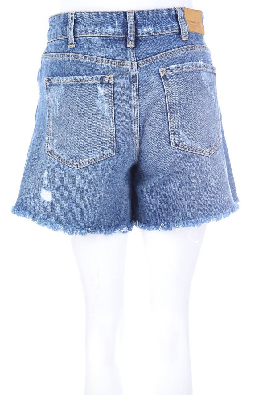 Carou ZARA DENIM Destroyed Jeans-Shorts Rabatte dieses Monats