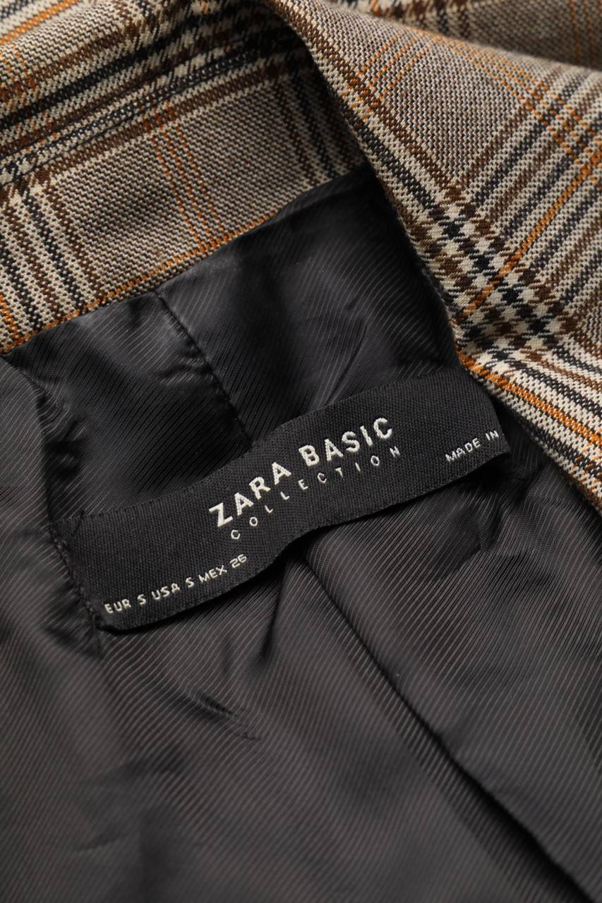 Carou ZARA Karo-Blazer-Mantel Online