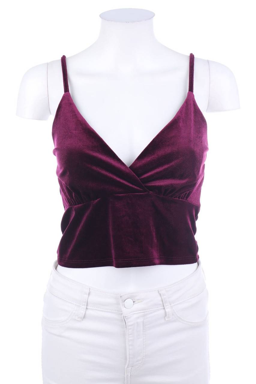 Carou AMISU Samt-Crop-Top Outlet