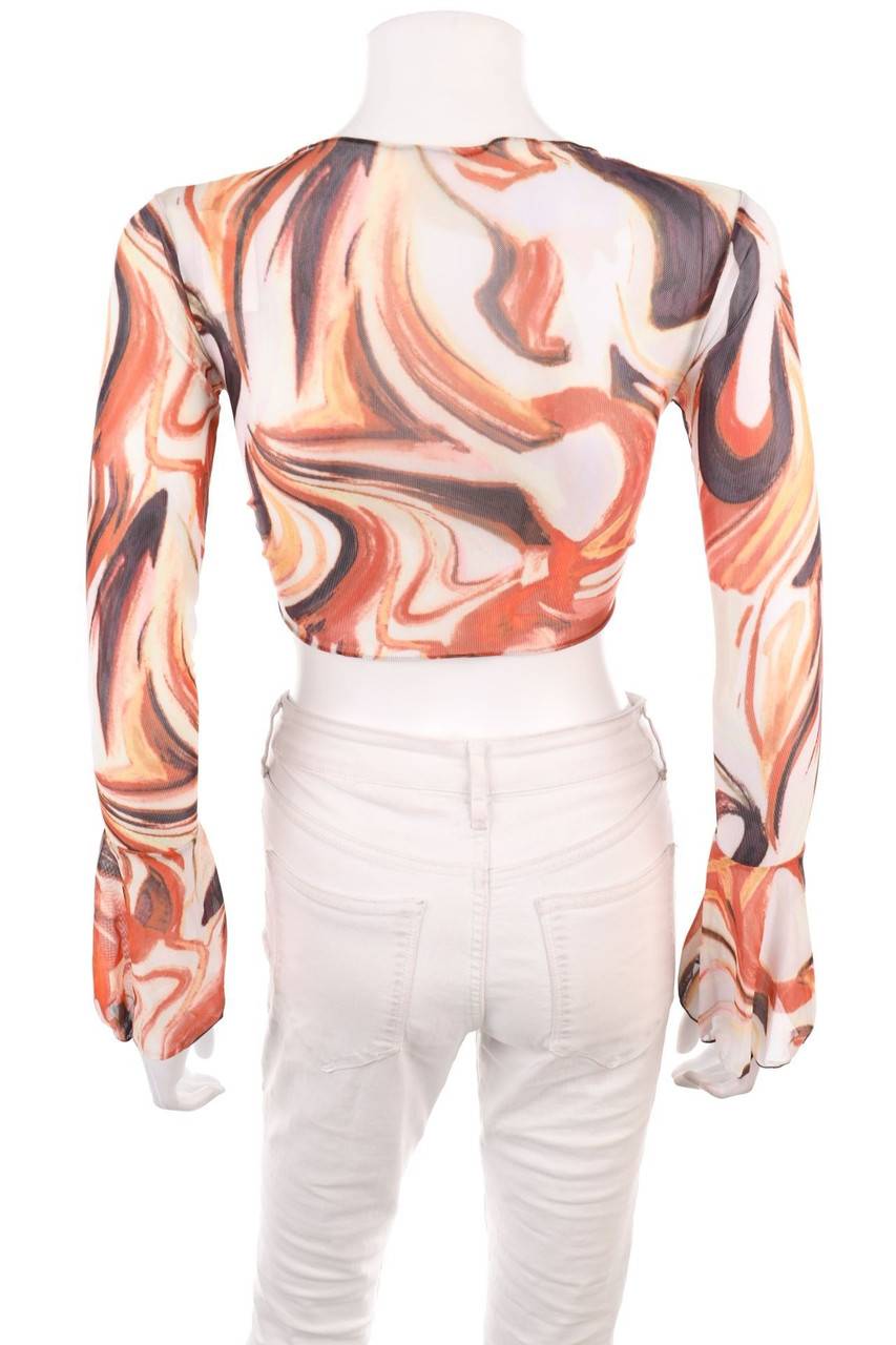 Carou Ohne Label Mesh-Bolero mit Print Angebote