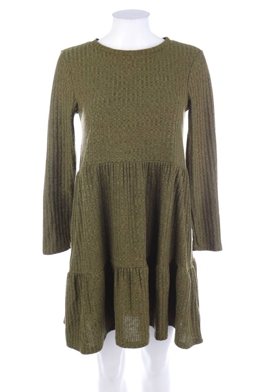 Carou Chicorée Strickkleid Günstiger Verkauf