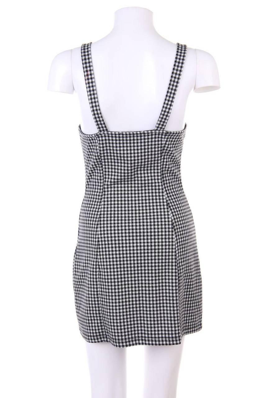 Carou Bershka Minikleid mit Karo-Muster Limitierter Zeitrabatt