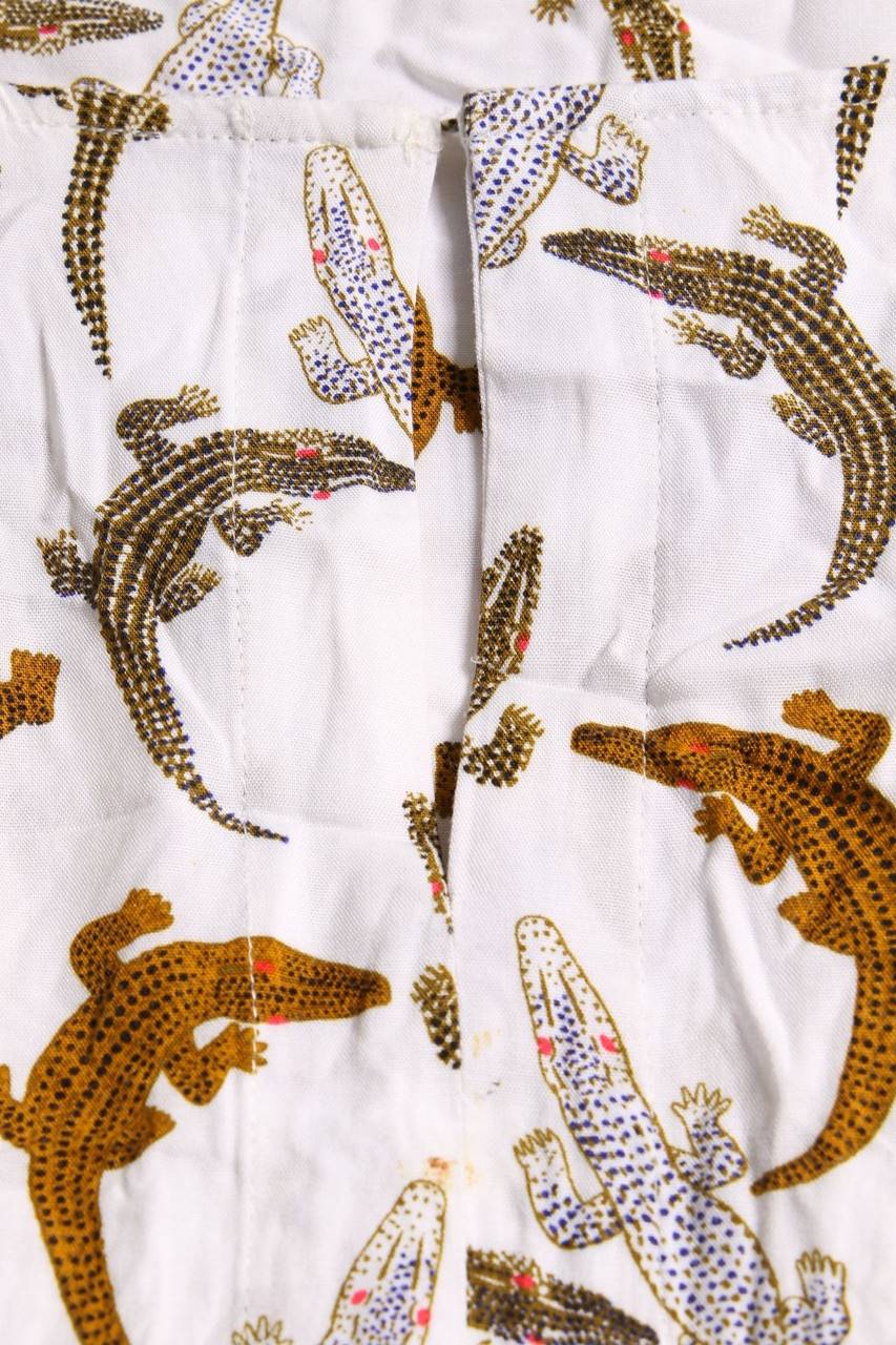 Carou H&M Kleid in A-Linie mit Print Fabrik Onlineshop