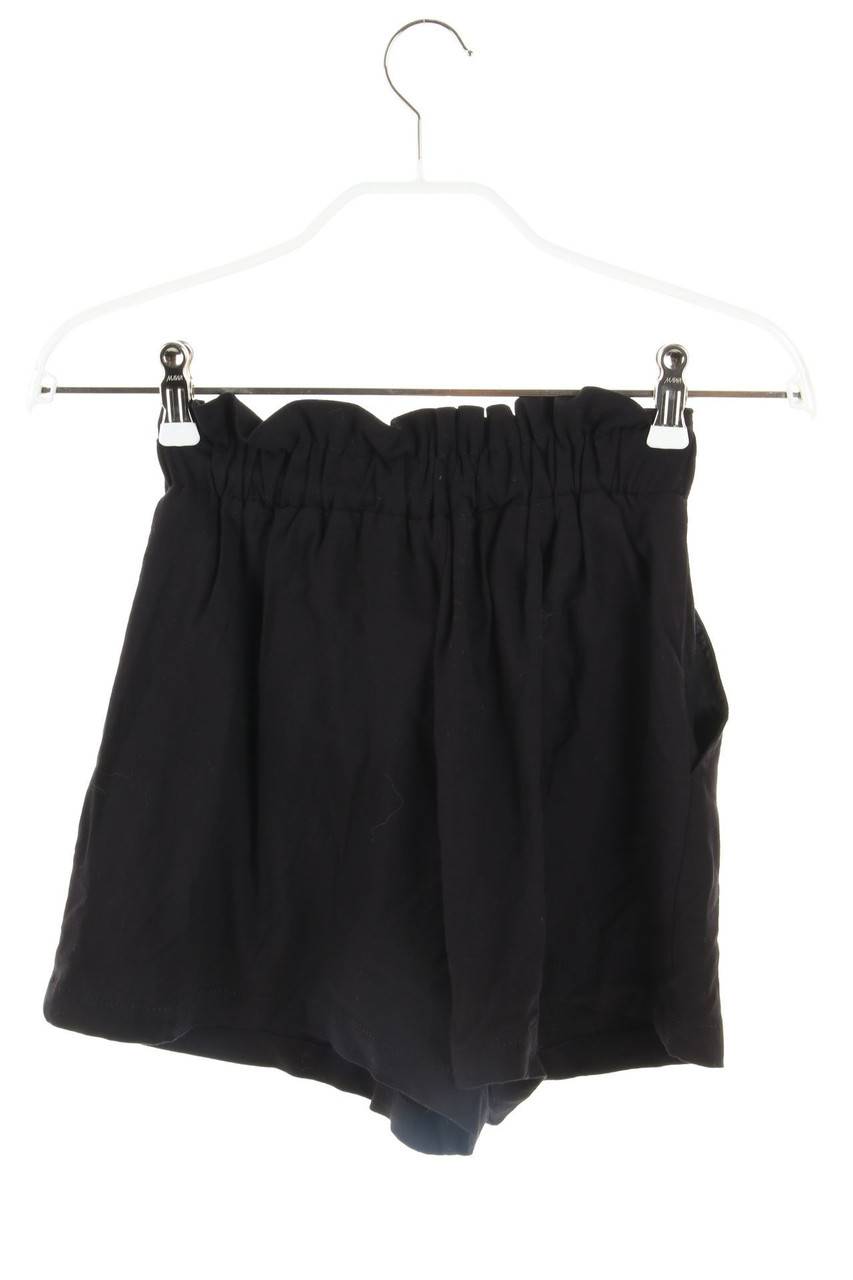 Carou Bershka Paperbag-Shorts aus Viskose Flash Sale