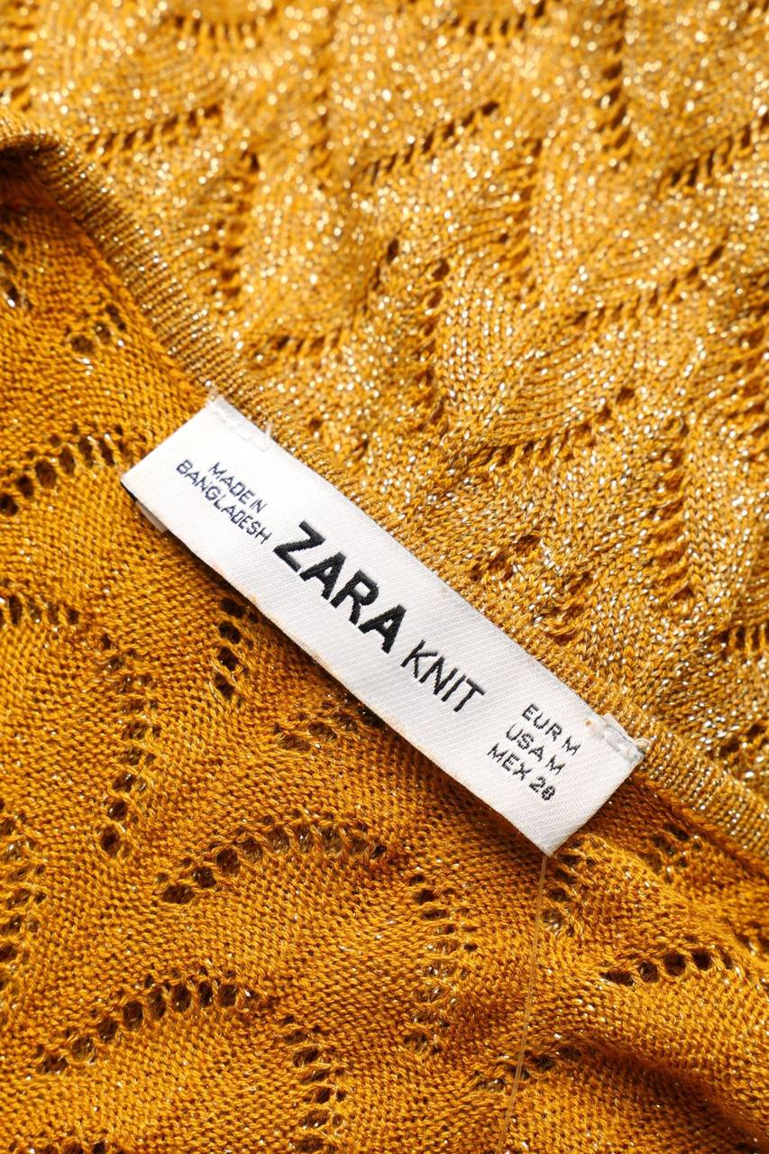 Carou Zara Knit Maxi-Kleid aus Lochstrick mit Glitzer Black Friday