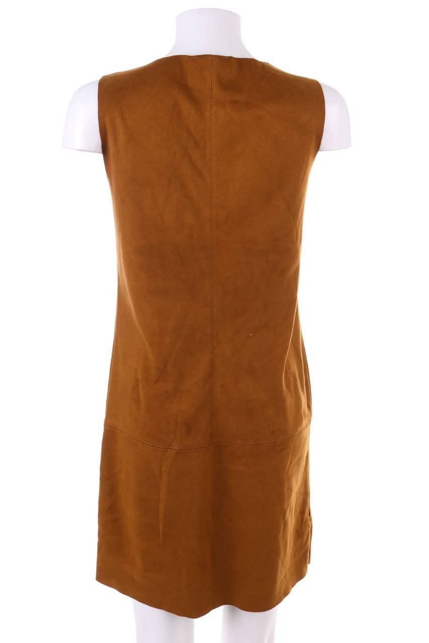 Carou promod Faux Leather-Kleid Große Rabatte