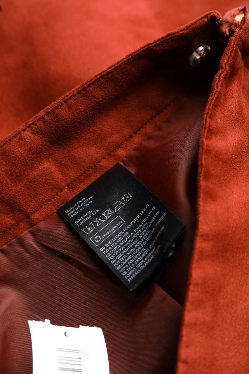 Carou H&M DIVIDED Faux Leather-Mini-Rock im 60s-Style Räumungsverkauf