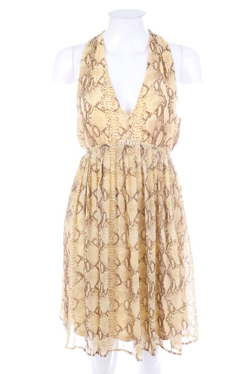 Carou H&M Kleid mit Animal-Print Letzte 3 Tage