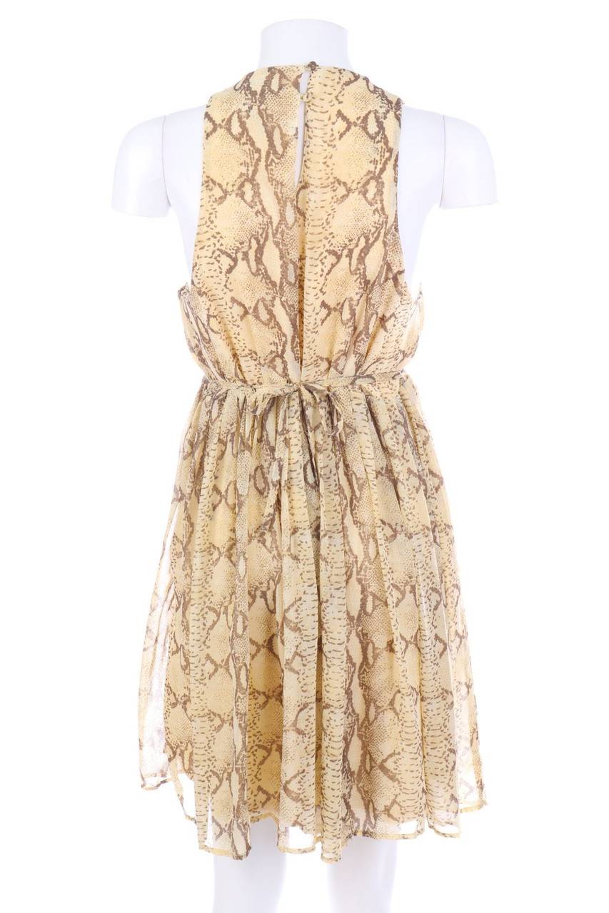 Carou H&M Kleid mit Animal-Print Letzte 3 Tage