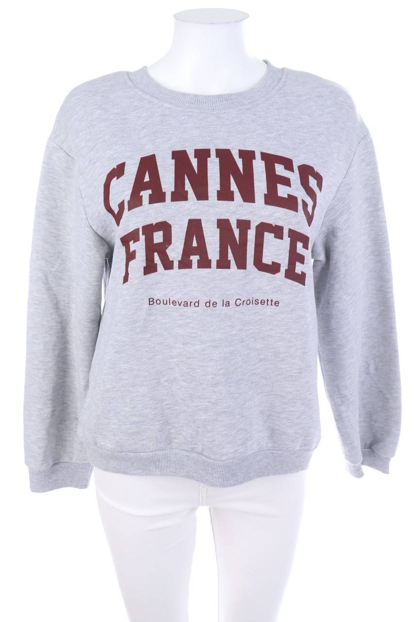 Carou ZARA Sweatshirt mit Statement-Print Nur für heute