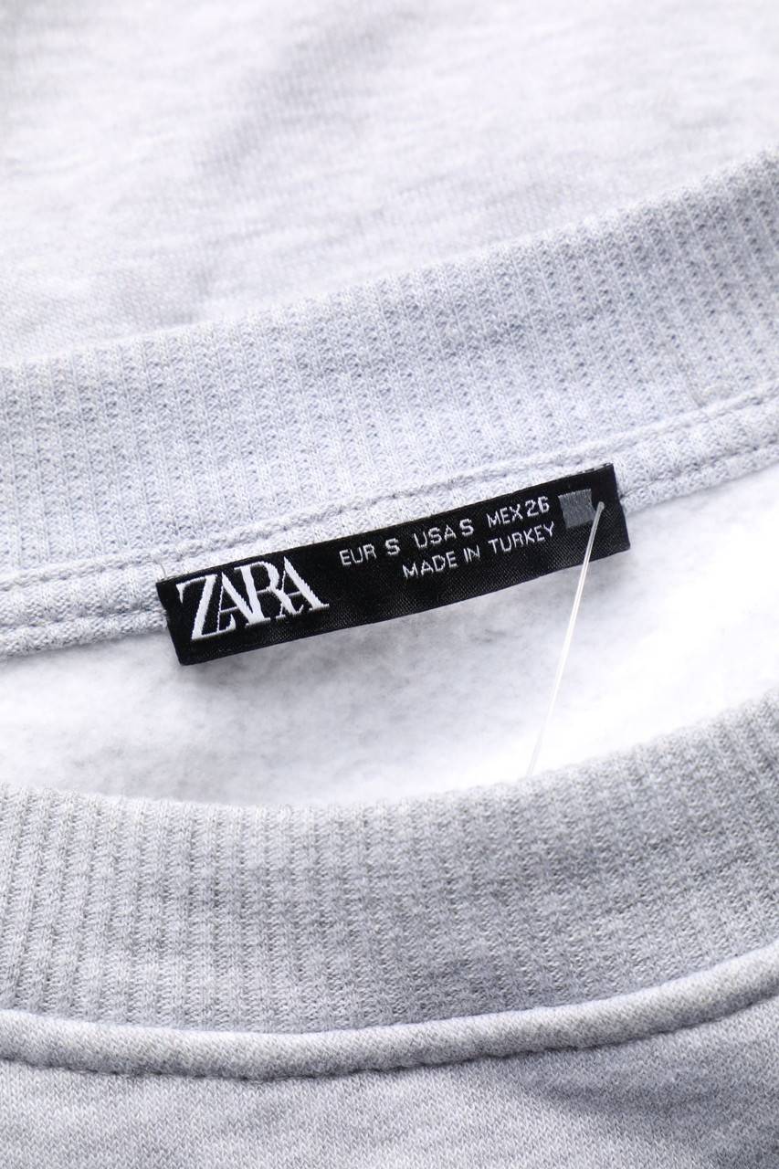 Carou ZARA Sweatshirt mit Statement-Print Nur für heute
