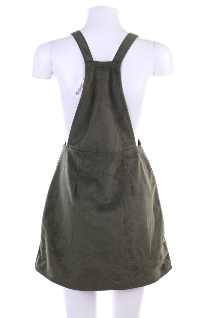 Carou Ohne Label Faux Leather-Latz-Rock Clearance-Verkauf
