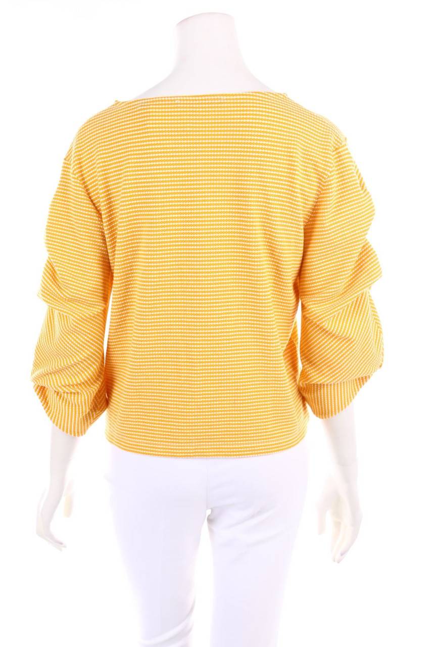 Carou someday. 3/4-Arm-Shirt mit Raffungen Speichern exportieren