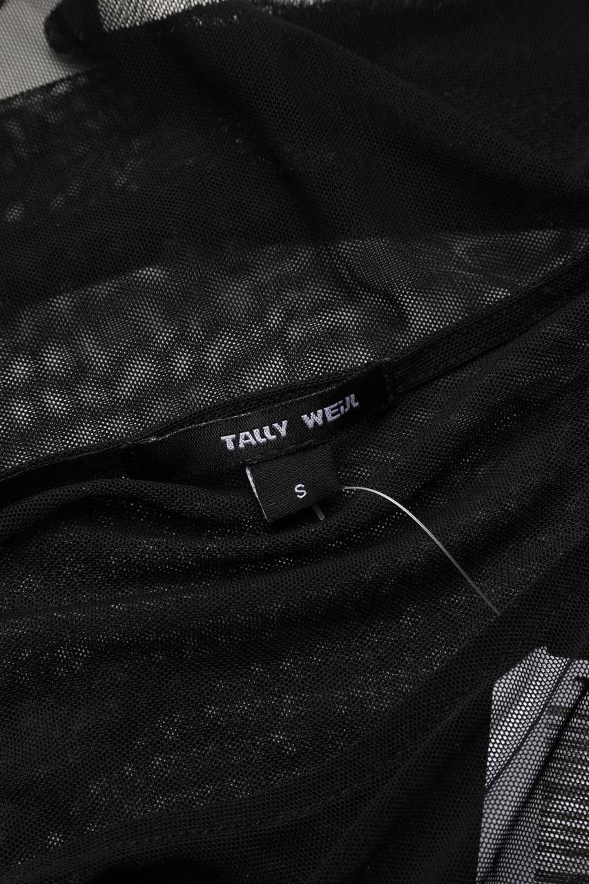 Carou TALLY WEiJL Mesh-Longsleeve-Shirt Fabrikverkauf