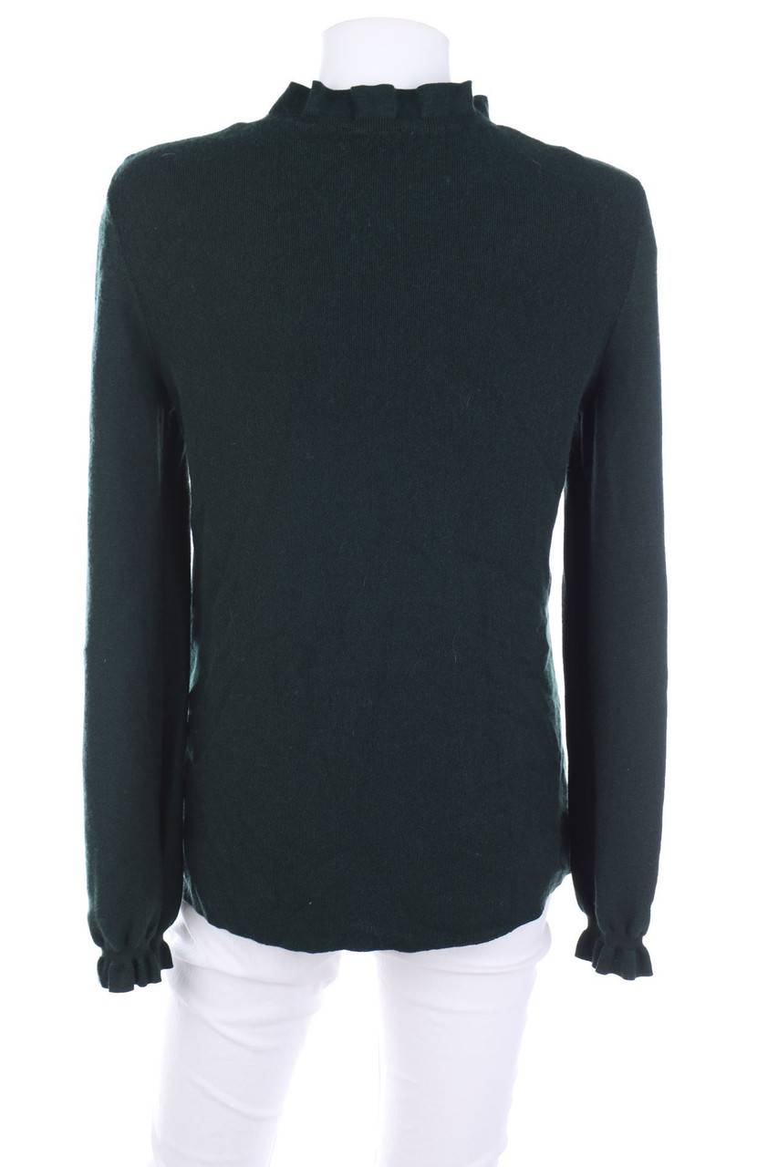Carou COS Strick-Pullover aus Wolle mit Rüschen Großer Ausverkauf