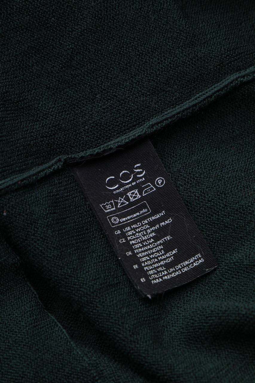Carou COS Strick-Pullover aus Wolle mit Rüschen Großer Ausverkauf