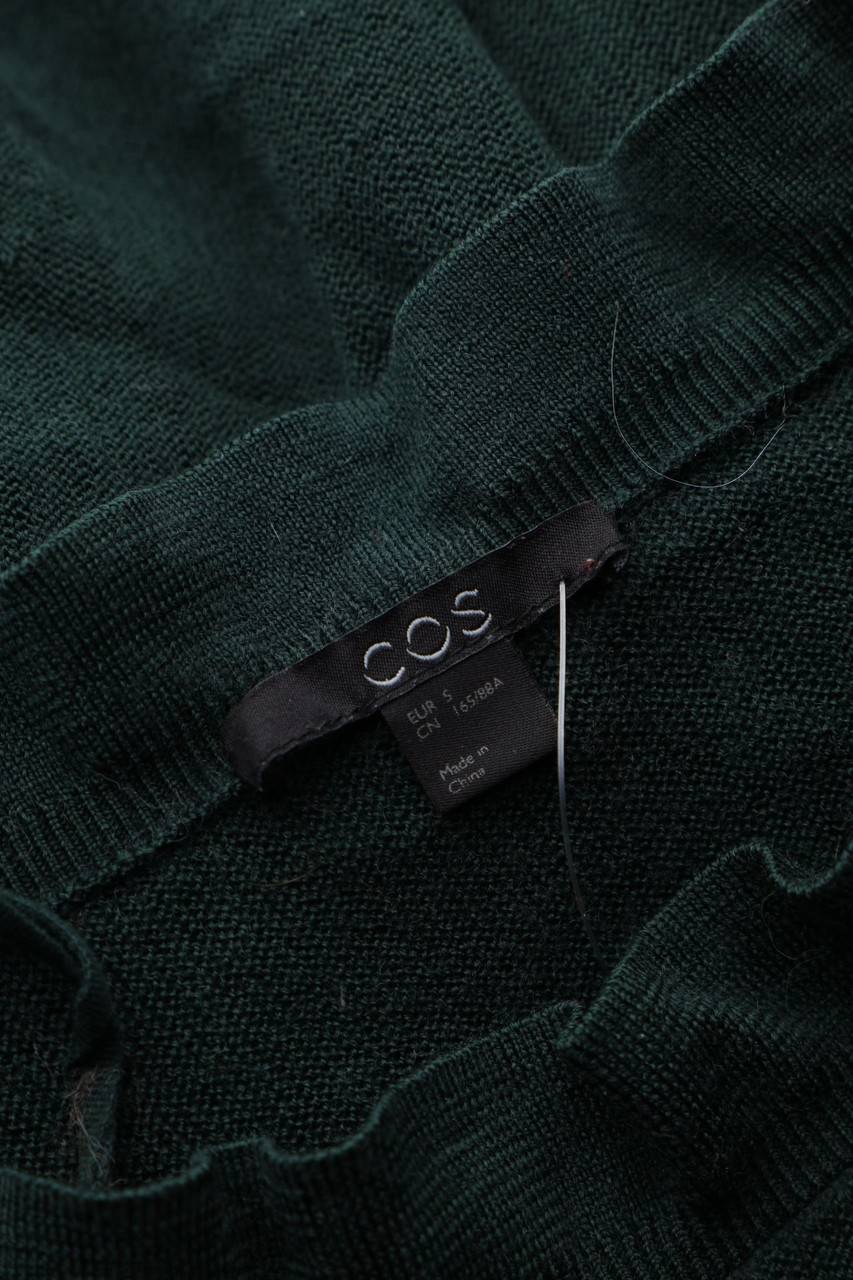 Carou COS Strick-Pullover aus Wolle mit Rüschen Großer Ausverkauf